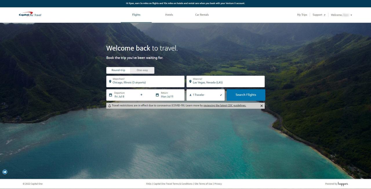 Capital One Travel: 10 Unbeatable Perks for Extraordinary Journeys